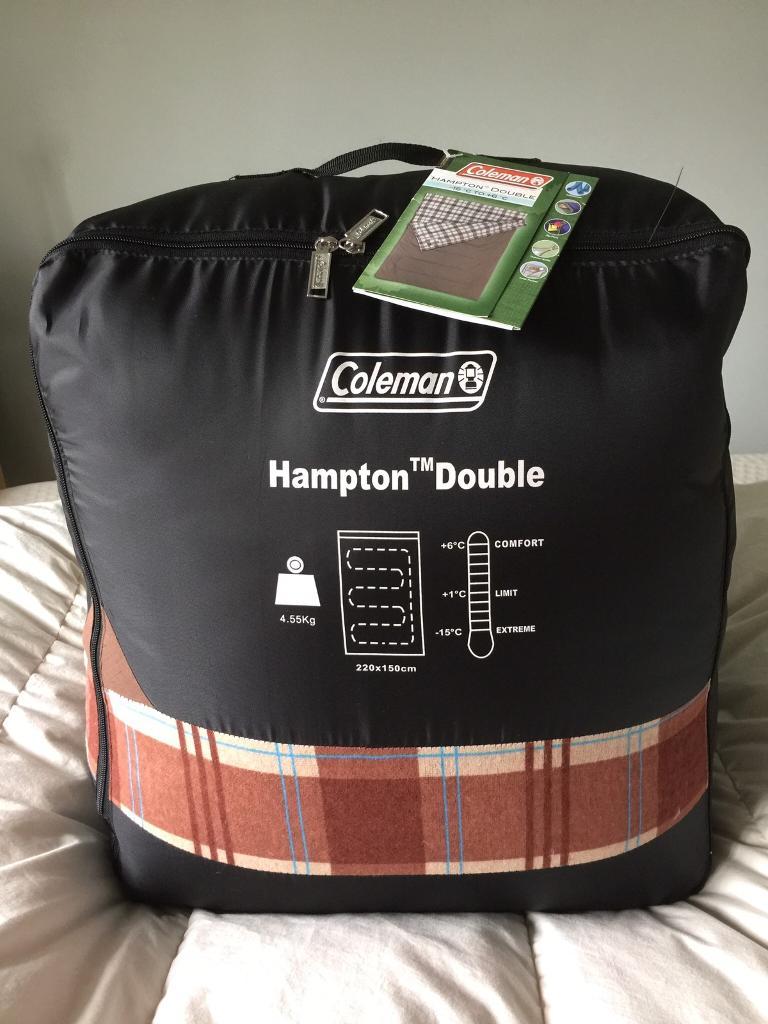 coleman canvas sleeping bolsa